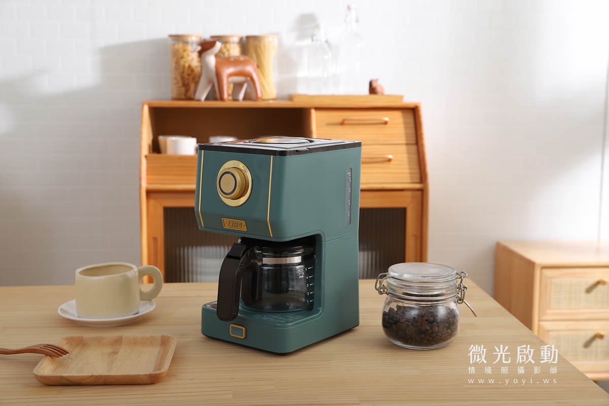 小家電商品攝影｜Toffy 復古美型咖啡機溫馨情境攝影｜Toffy 9