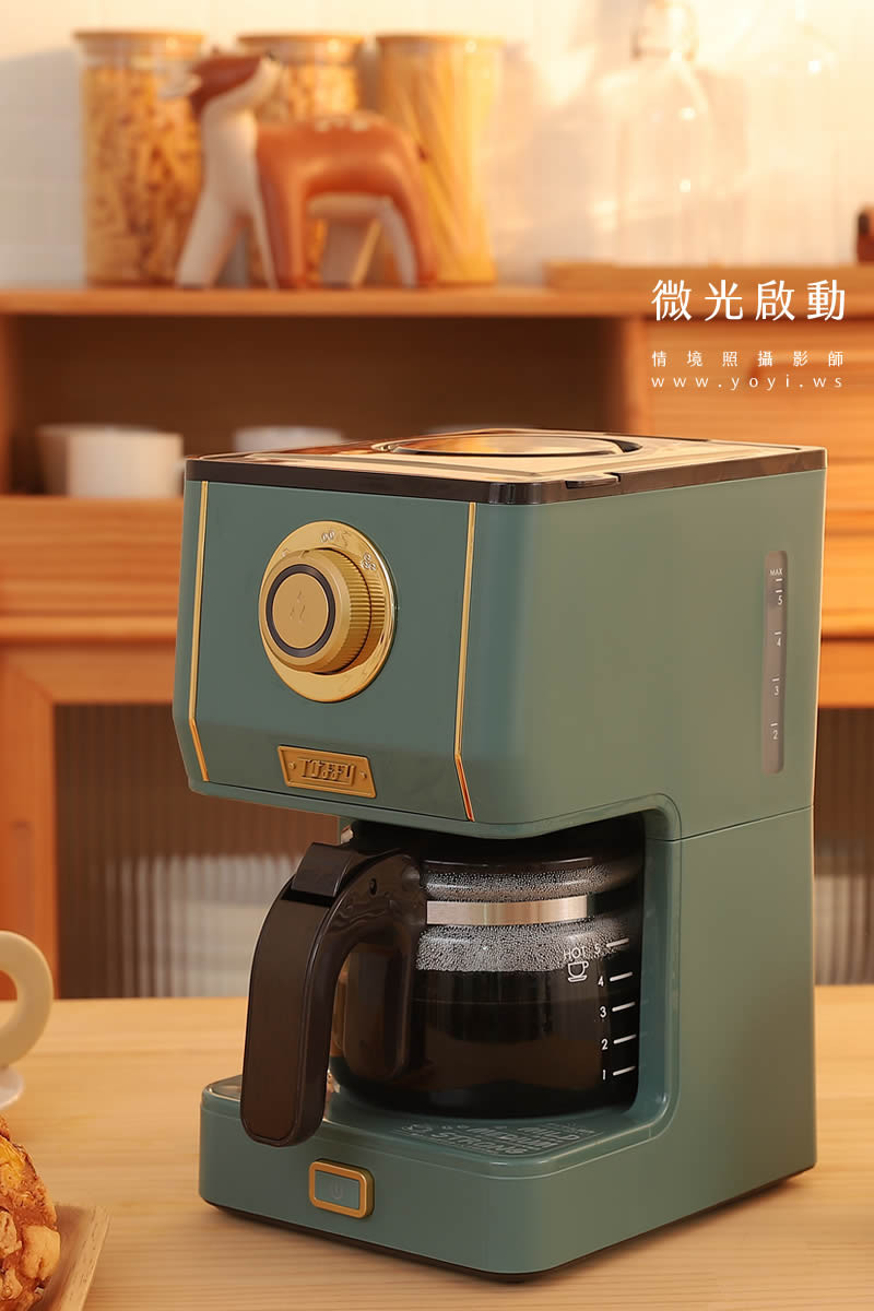 小家電商品攝影｜Toffy 復古美型咖啡機溫馨情境攝影｜Toffy 11