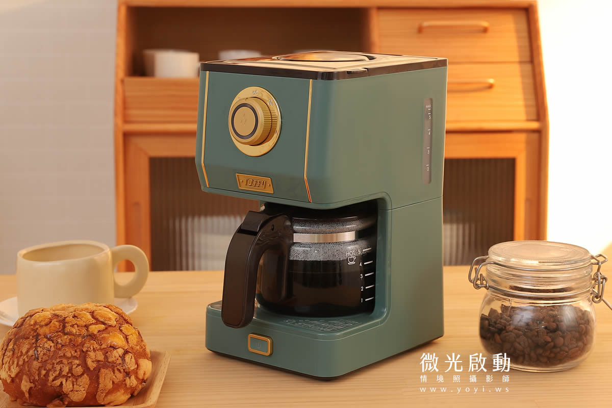 小家電商品攝影｜Toffy 復古美型咖啡機溫馨情境攝影｜Toffy 17