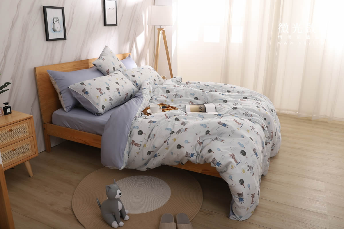 寢具商品攝影｜清新明亮雙人床包組浪漫情境攝影 45