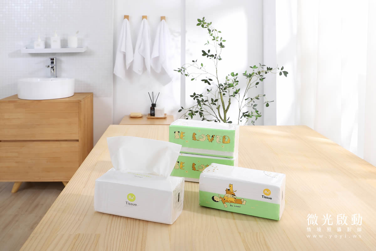 衛生紙商品攝影｜ReTissue 在乎衛生紙環保純淨情境攝影｜ReTissue. 3