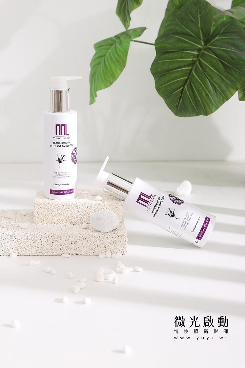 美妝保養品攝影｜植萃精華液自然綠植情境攝影｜敬德太和 13