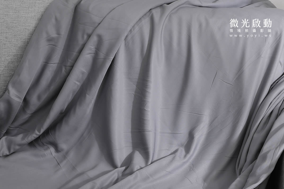 寢具配件攝影｜灰色質感沙發毯保暖情境攝影｜瑞益寢具 35