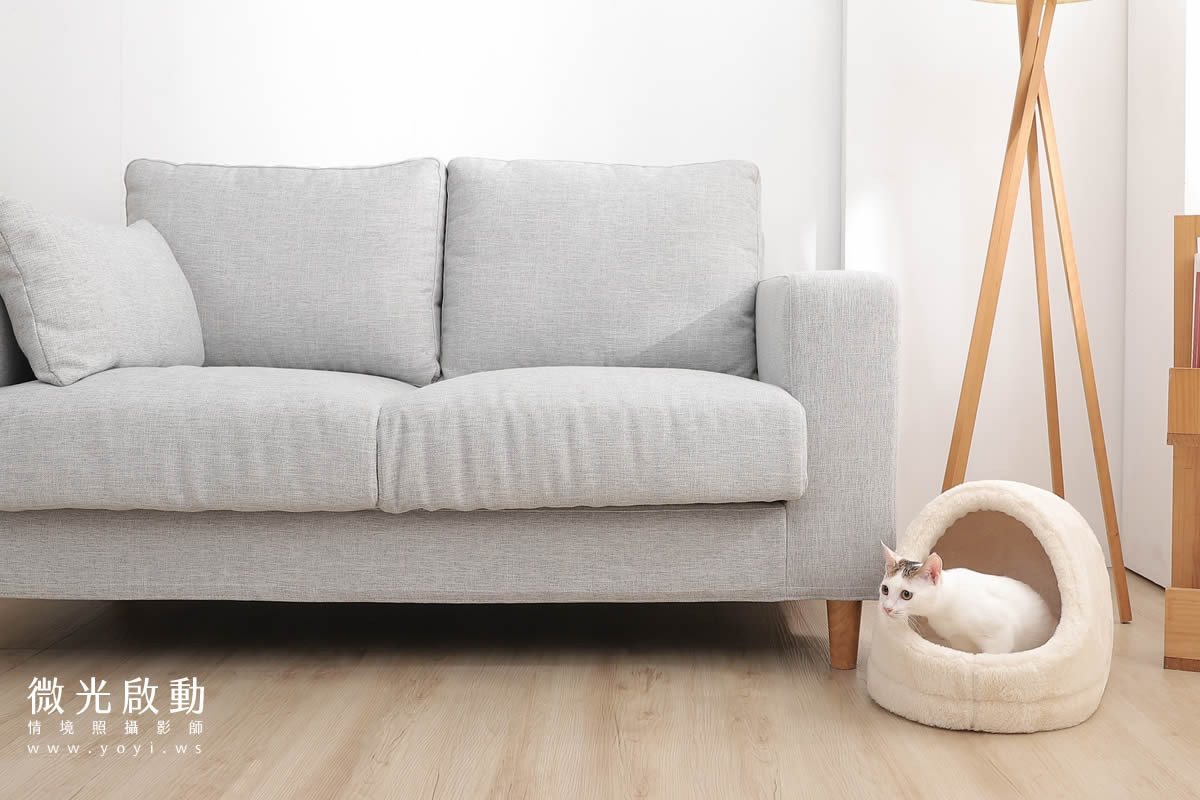 寵物用品攝影｜貓咪溫馨半封閉式造型睡窩情境攝影｜韋民 25