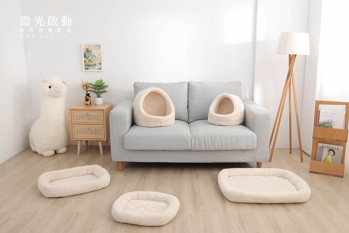 寵物用品攝影｜貓咪溫馨半封閉式造型睡窩情境攝影｜韋民 71