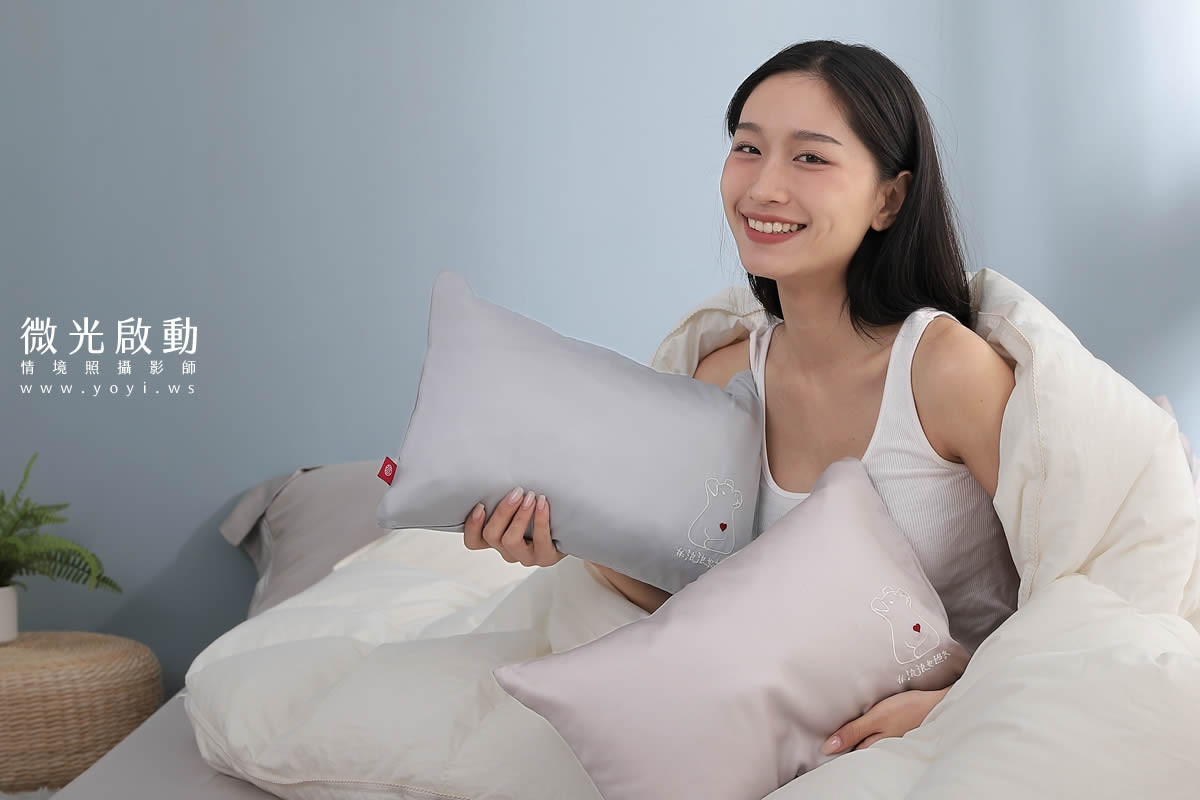 品牌羽絨被攝影｜合隆羽藏高保暖冬被純白情境攝影 57