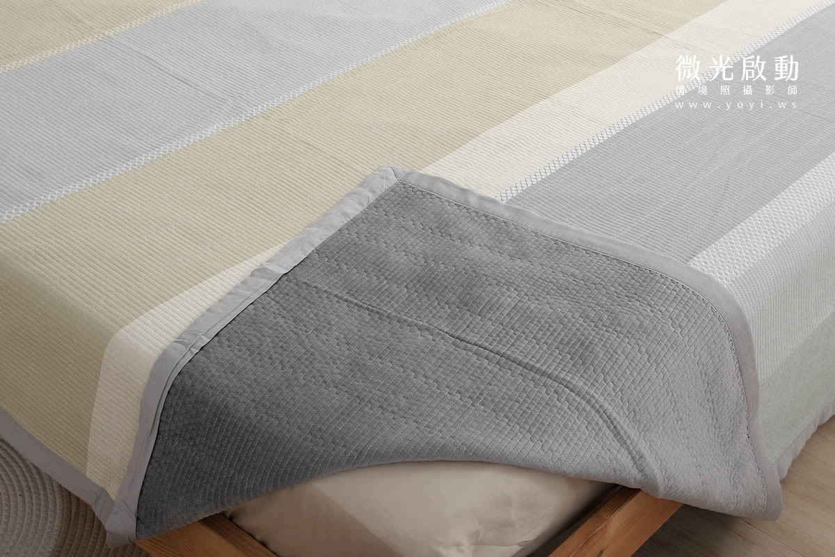 寢具商品攝影｜清新白底碎花雙人床包組情境攝影｜傑昱 115