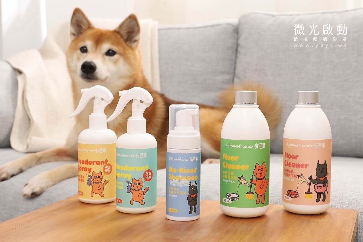 寵物清潔用品攝影｜沙威隆寵物洗劑與貓咪互動情境攝影｜沙威隆 45