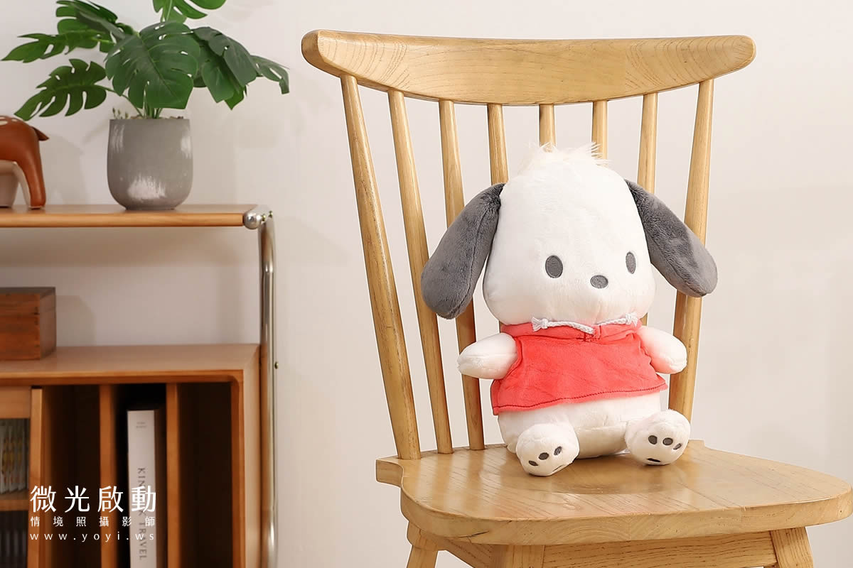 卡通聯名抱枕攝影｜Hello Kitty 粉色花卉藝術風格抱枕情境攝影｜床的嫁紗 17