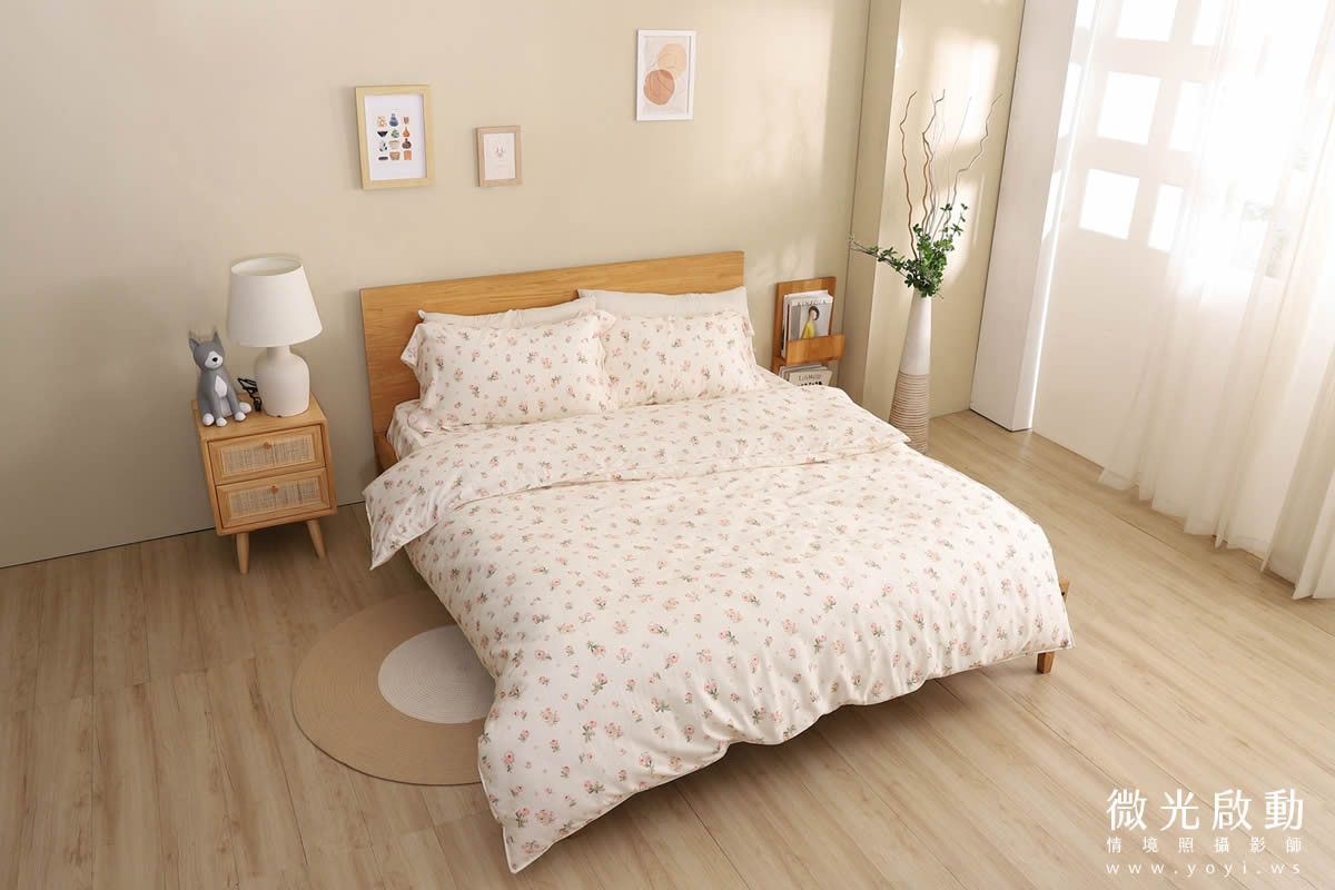 簡約風格寢具商品攝影 枕頭拍攝