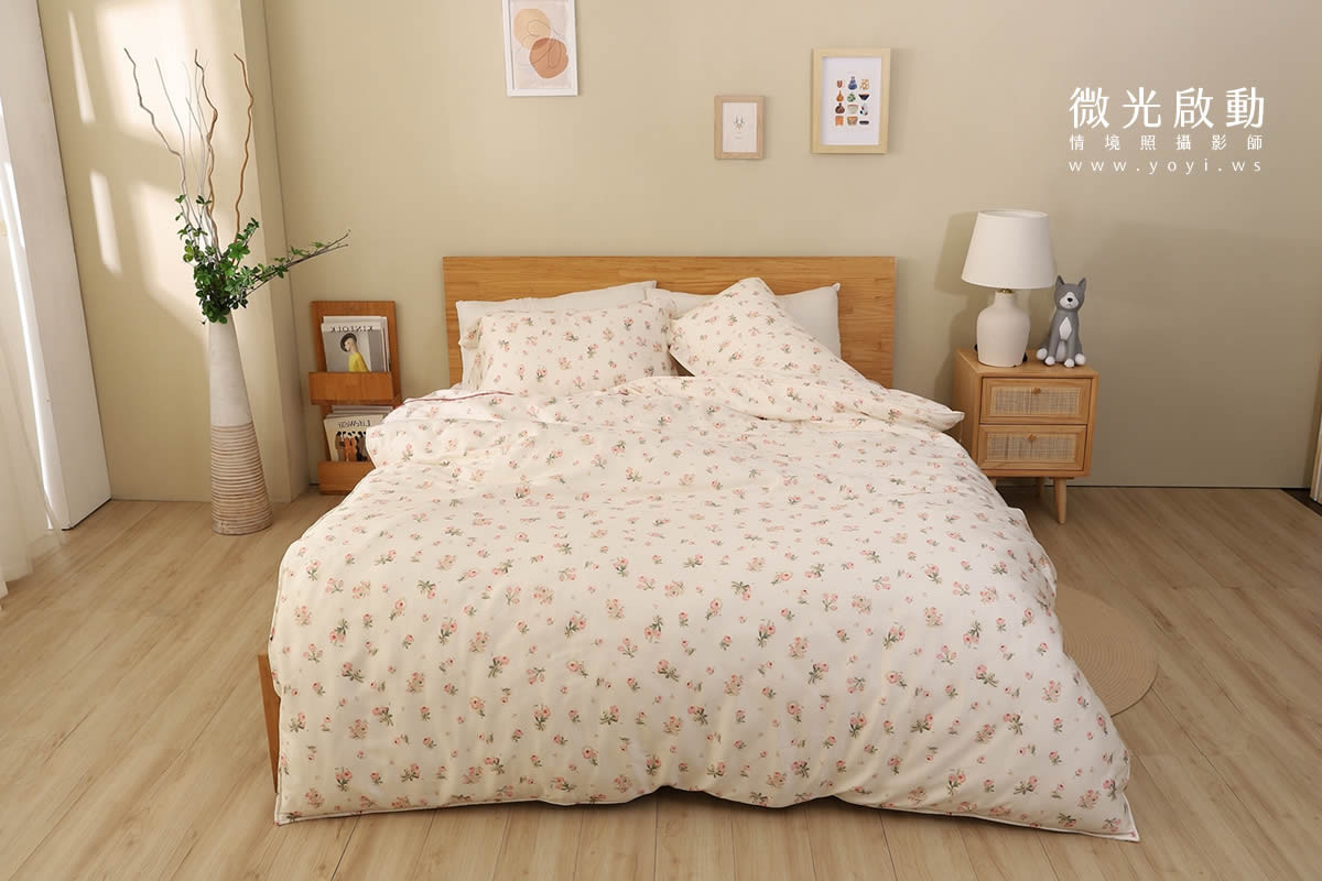 精緻細節寢具商品攝影 被子商品照