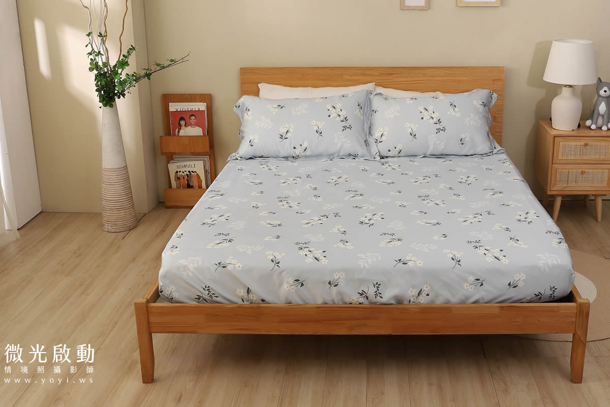 時尚設計寢具商品攝影 被套拍攝