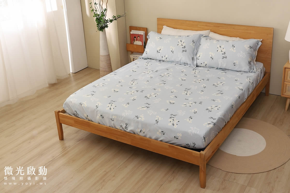 高端質感寢具商品攝影 羽絨被拍攝