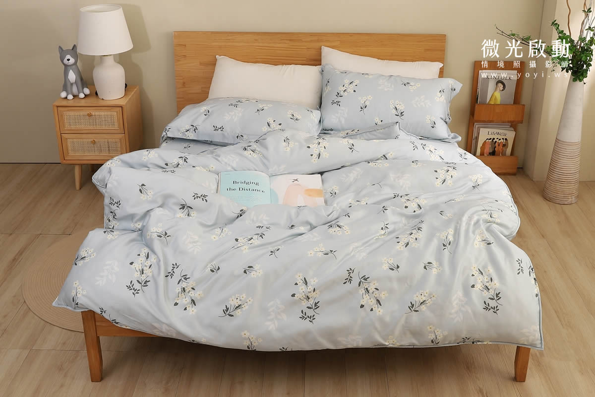 舒眠效果寢具商品攝影 被子情境拍攝