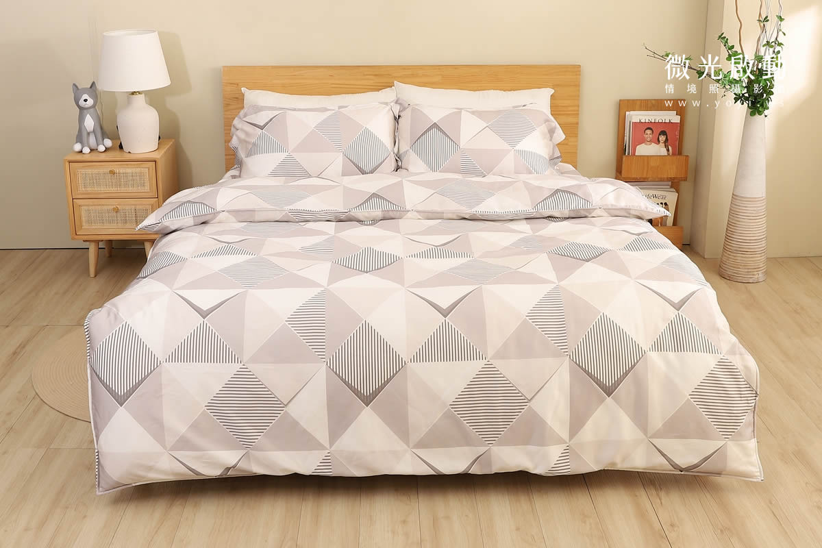 居家氛圍寢具商品攝影 棉被形象拍攝