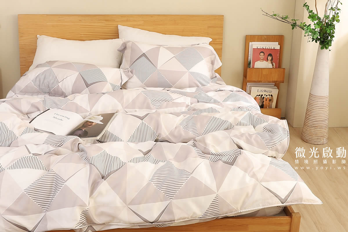 細緻質感寢具商品攝影 毛毯商品照