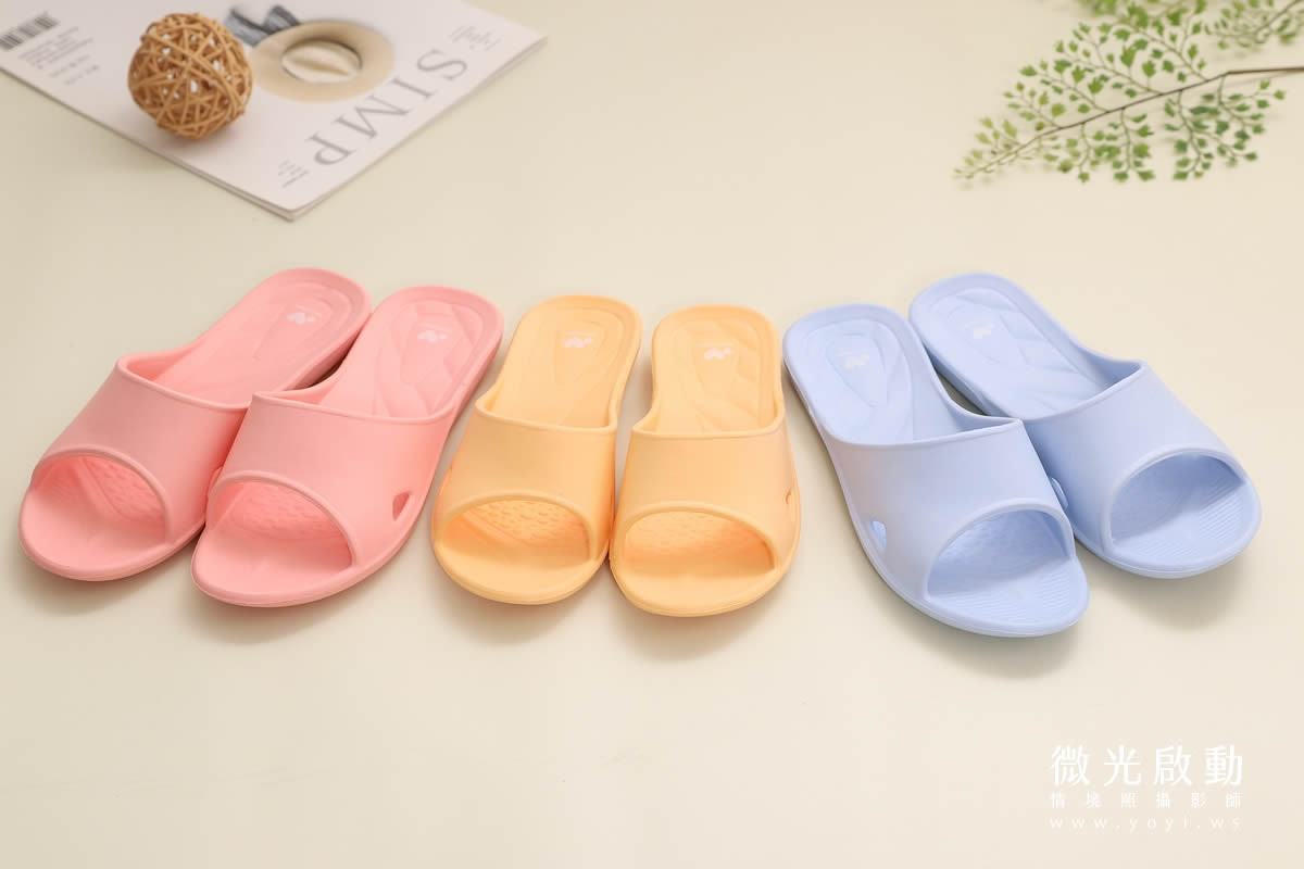 拖鞋商品攝影｜室內室外多款機能拖鞋情境攝影｜太松鞋業 1