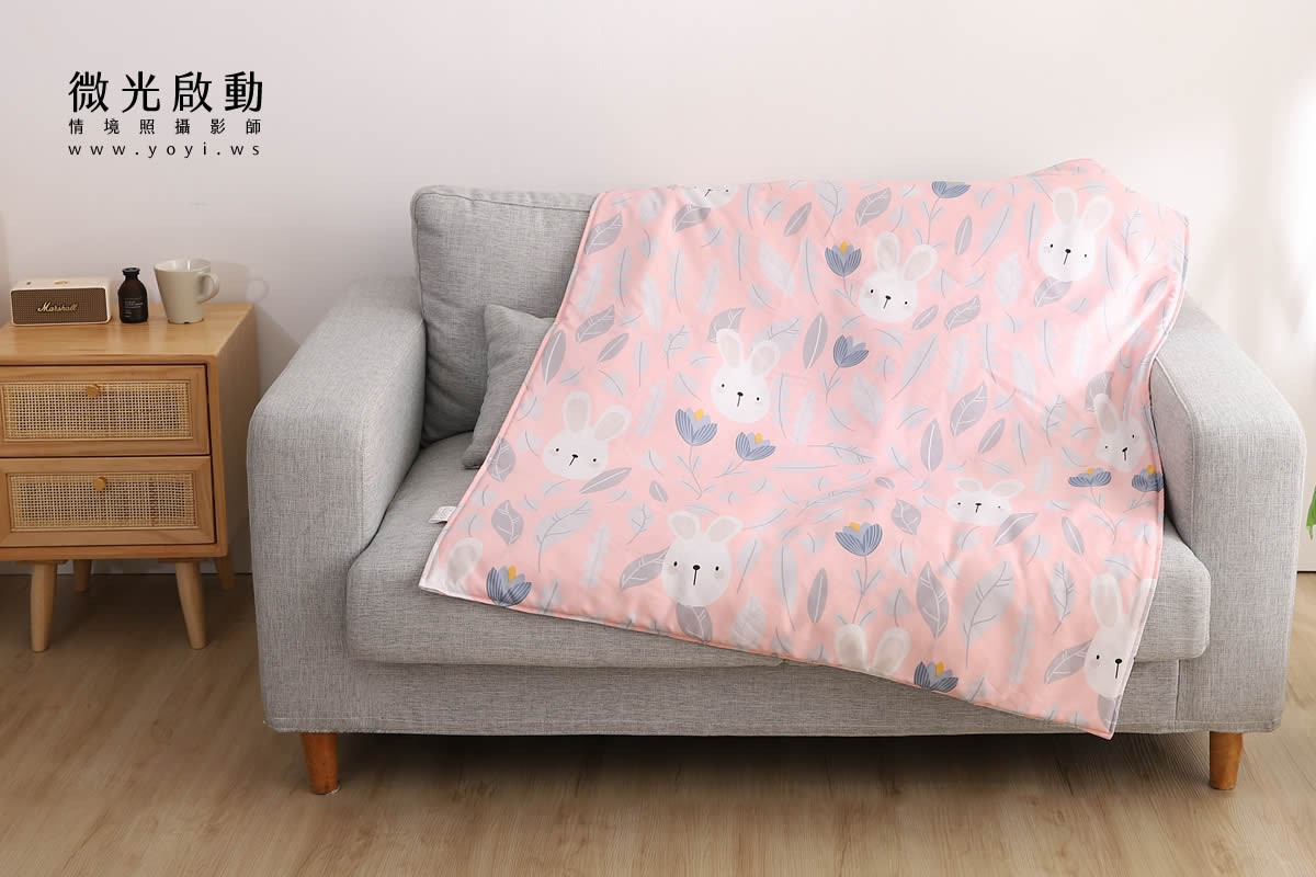 兒童涼被攝影｜夏季透氣涼感圖騰兒童涼被情境攝影｜蒂澄商行 7