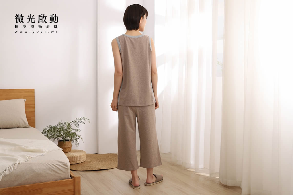 居家服飾攝影｜舒適輕柔居家服模特兒情境攝影｜吉宏國際 7