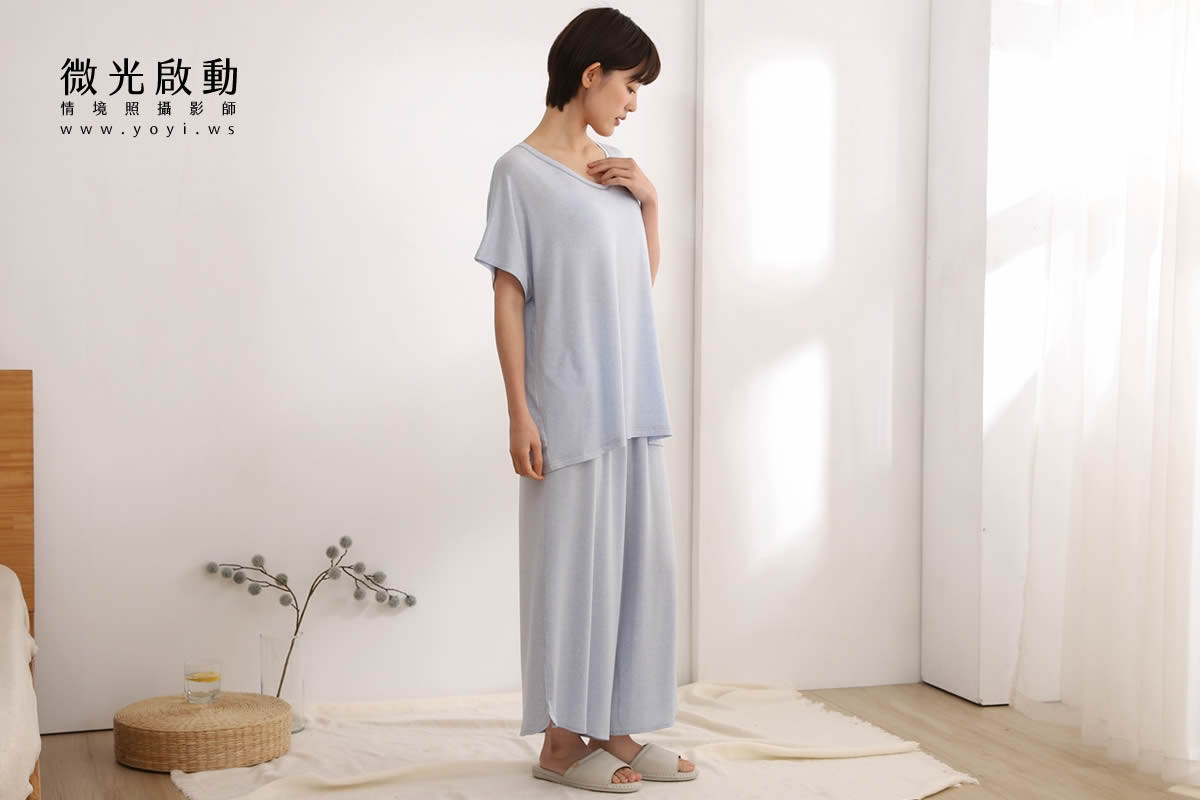 居家服飾攝影｜舒適輕柔居家服模特兒情境攝影｜吉宏國際 17