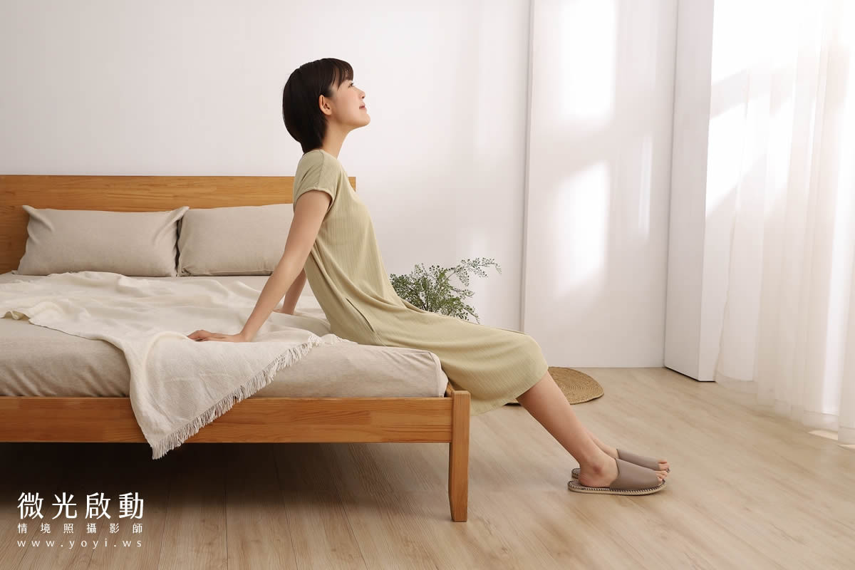 居家服飾攝影｜舒適輕柔居家服模特兒情境攝影｜吉宏國際 23
