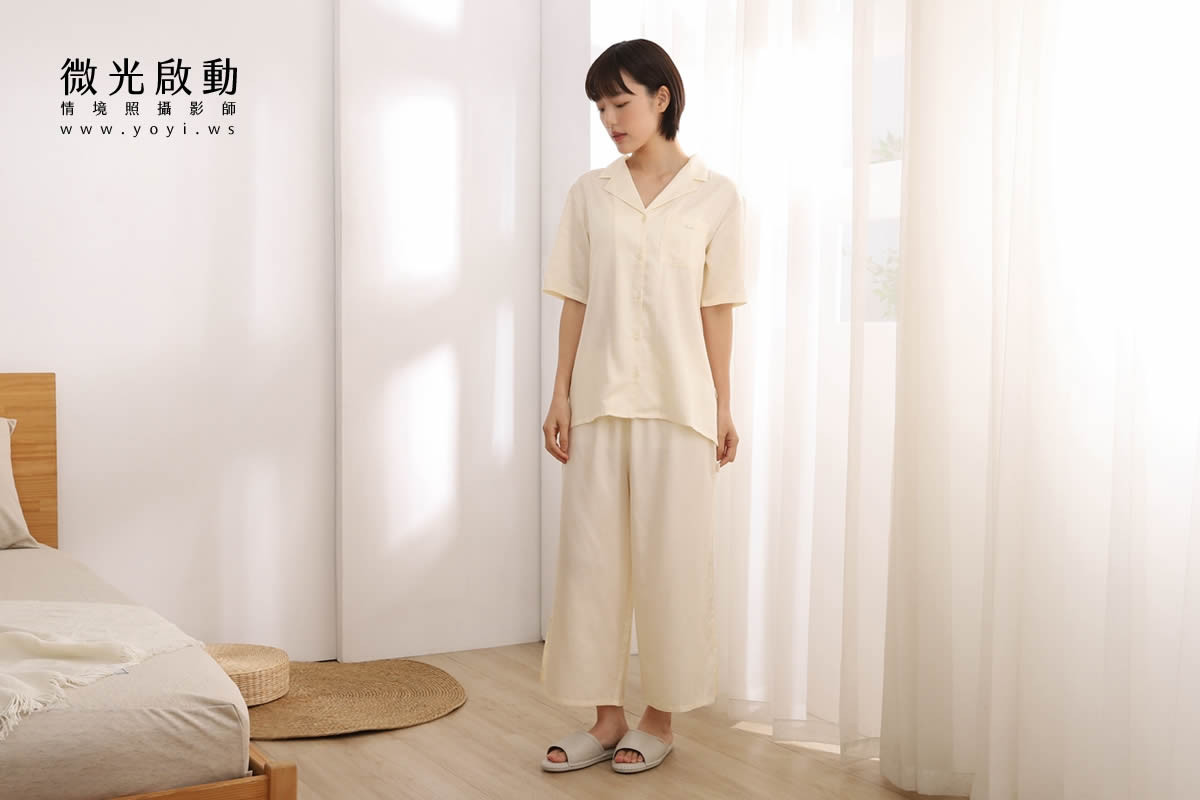 居家服飾攝影｜舒適輕柔居家服模特兒情境攝影｜吉宏國際 31