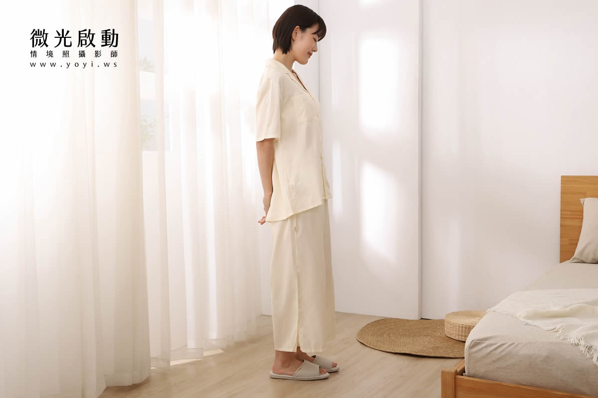 居家服飾攝影｜舒適輕柔居家服模特兒情境攝影｜吉宏國際 35