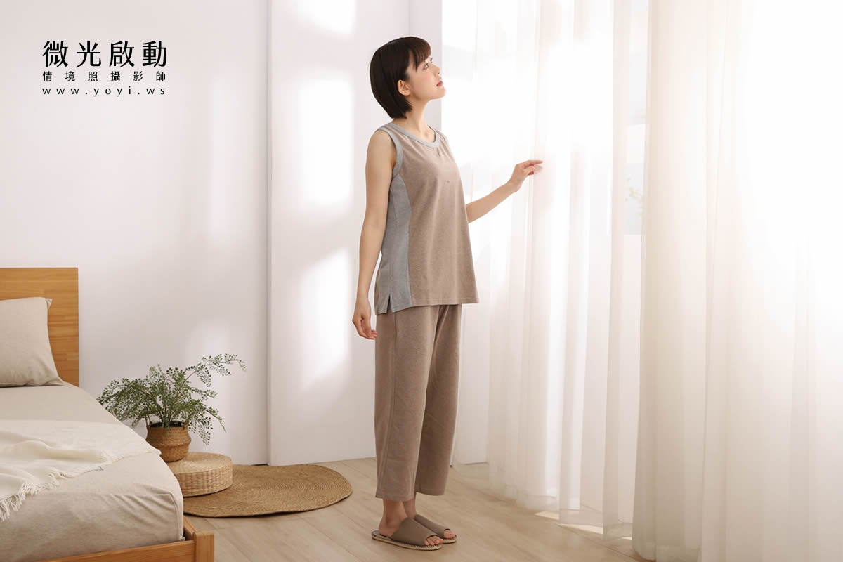 居家服飾攝影｜舒適輕柔居家服模特兒情境攝影｜吉宏國際 51