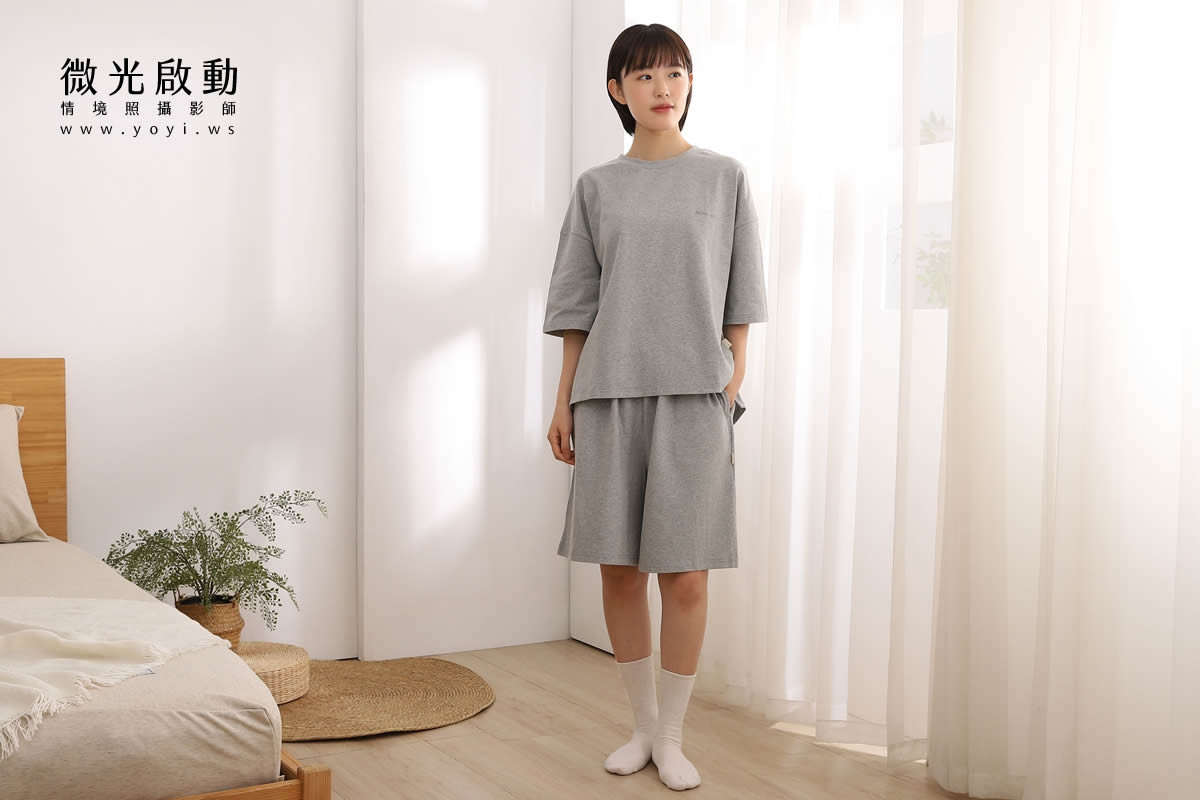 居家服飾攝影｜舒適輕柔居家服模特兒情境攝影｜吉宏國際 109