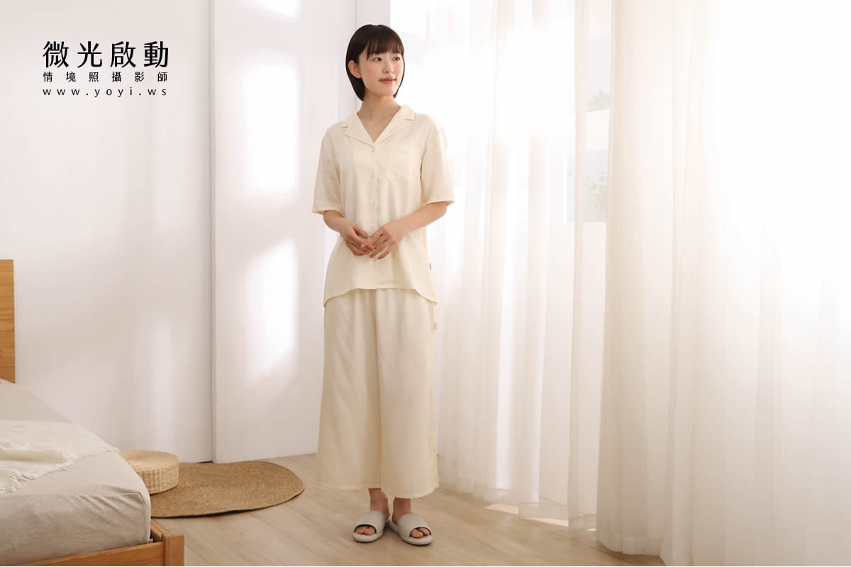 居家服飾攝影｜舒適輕柔居家服模特兒情境攝影｜吉宏國際 119