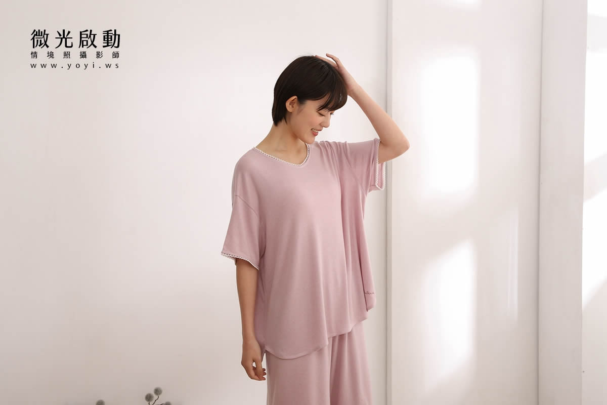 居家服飾攝影｜舒適輕柔居家服模特兒情境攝影｜吉宏國際 123
