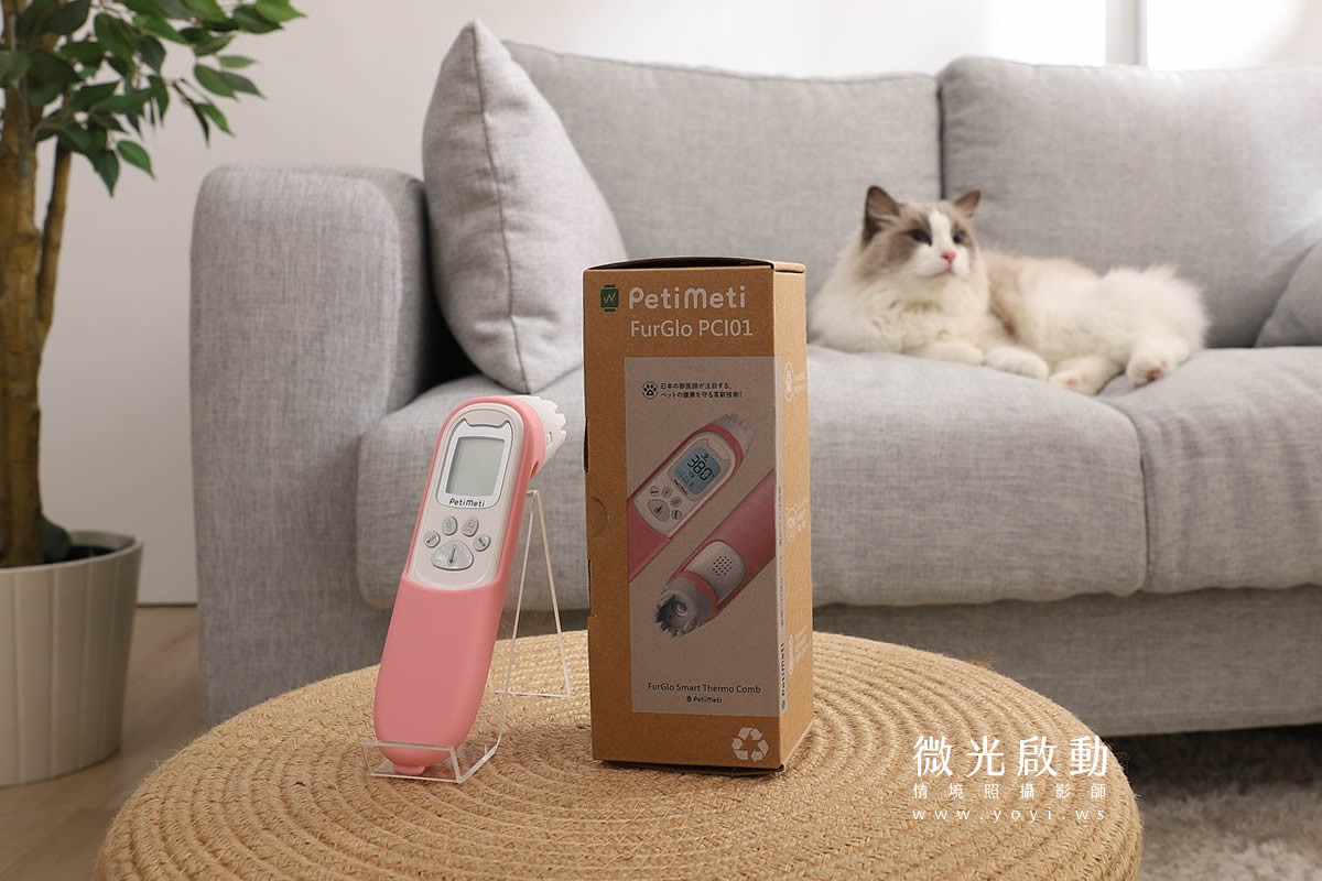 寵物用品攝影｜智能體溫按摩梳與貓咪互動情境攝影｜風全球股份有限公司 131