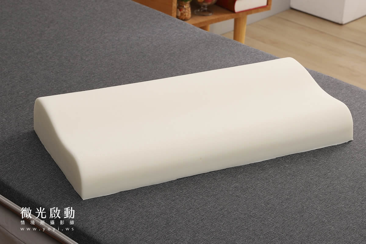 床墊攝影｜冠裕單人床墊與機能枕頭情境攝影｜冠裕 3