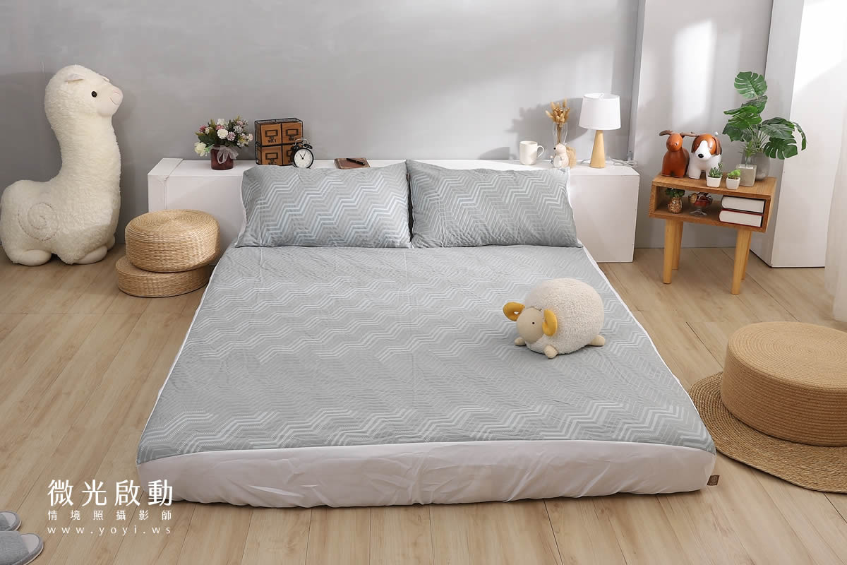 床墊攝影｜冠裕單人床墊與機能枕頭情境攝影｜冠裕 53