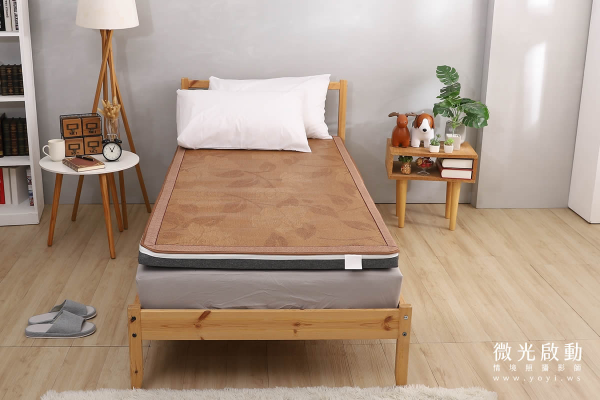 床墊攝影｜冠裕單人床墊與機能枕頭情境攝影｜冠裕 67