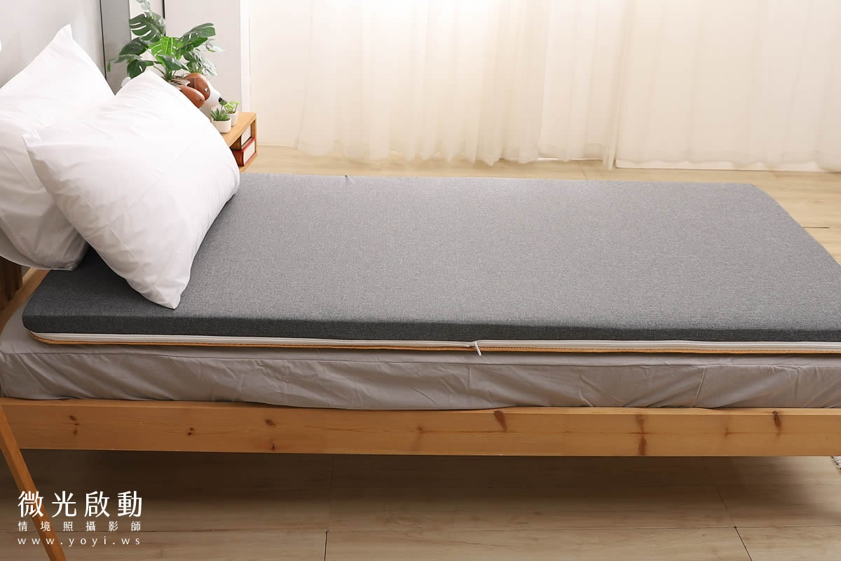 床墊攝影｜冠裕單人床墊與機能枕頭情境攝影｜冠裕 87
