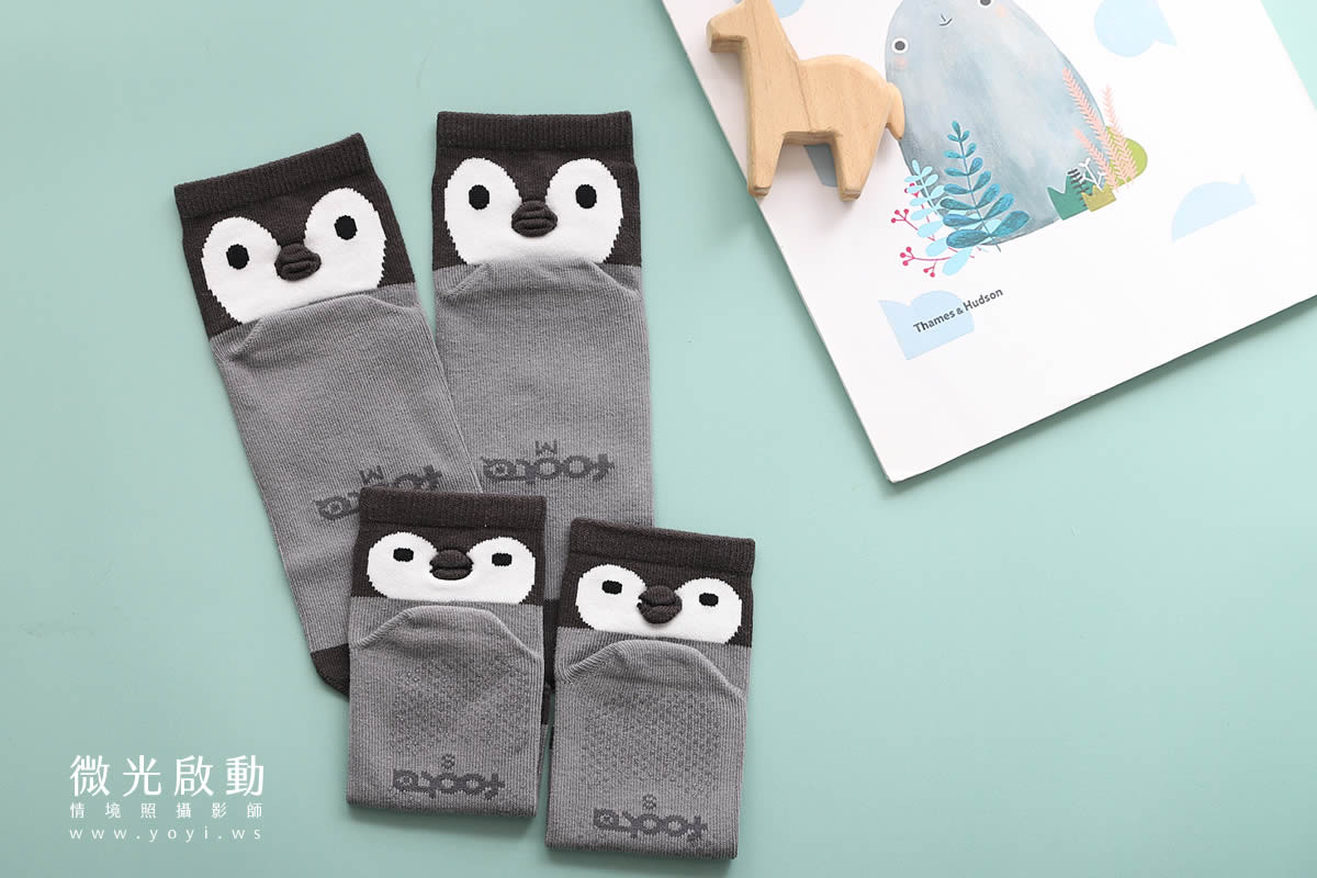 童裝配件商品攝影｜造型動物圖騰兒童襪商品攝影｜腳霸foota 5