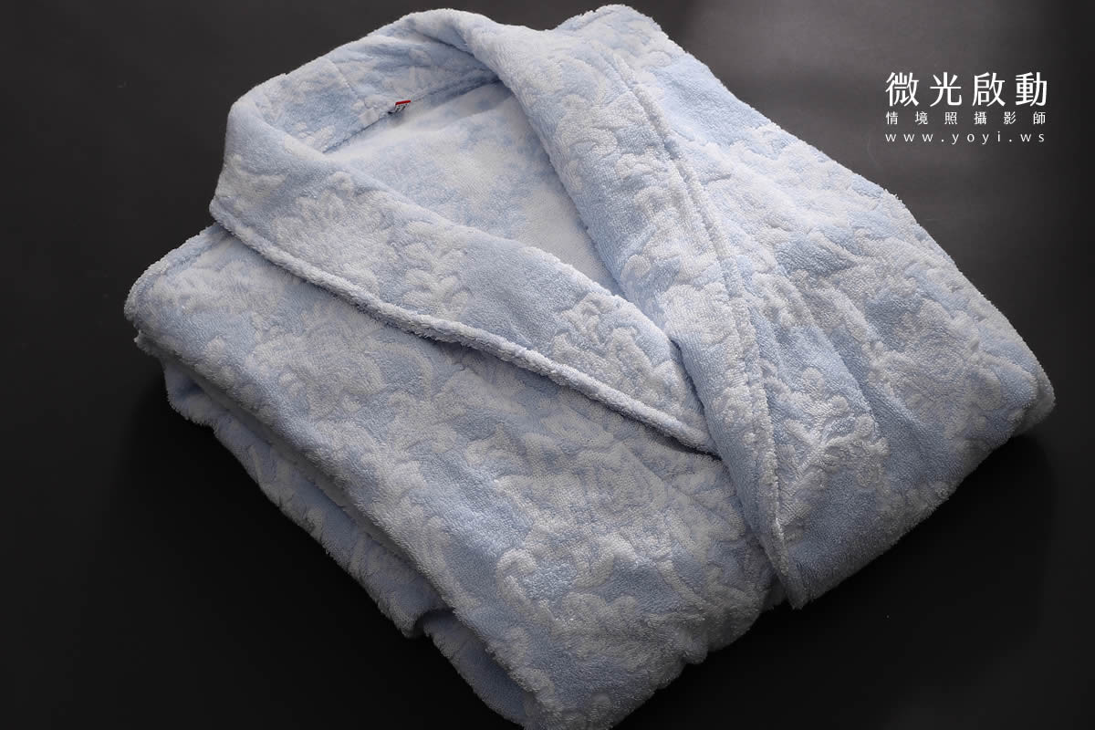浴袍毛巾商品攝影｜深灰色質感居家沐浴服飾去背攝影｜星紅織品 17