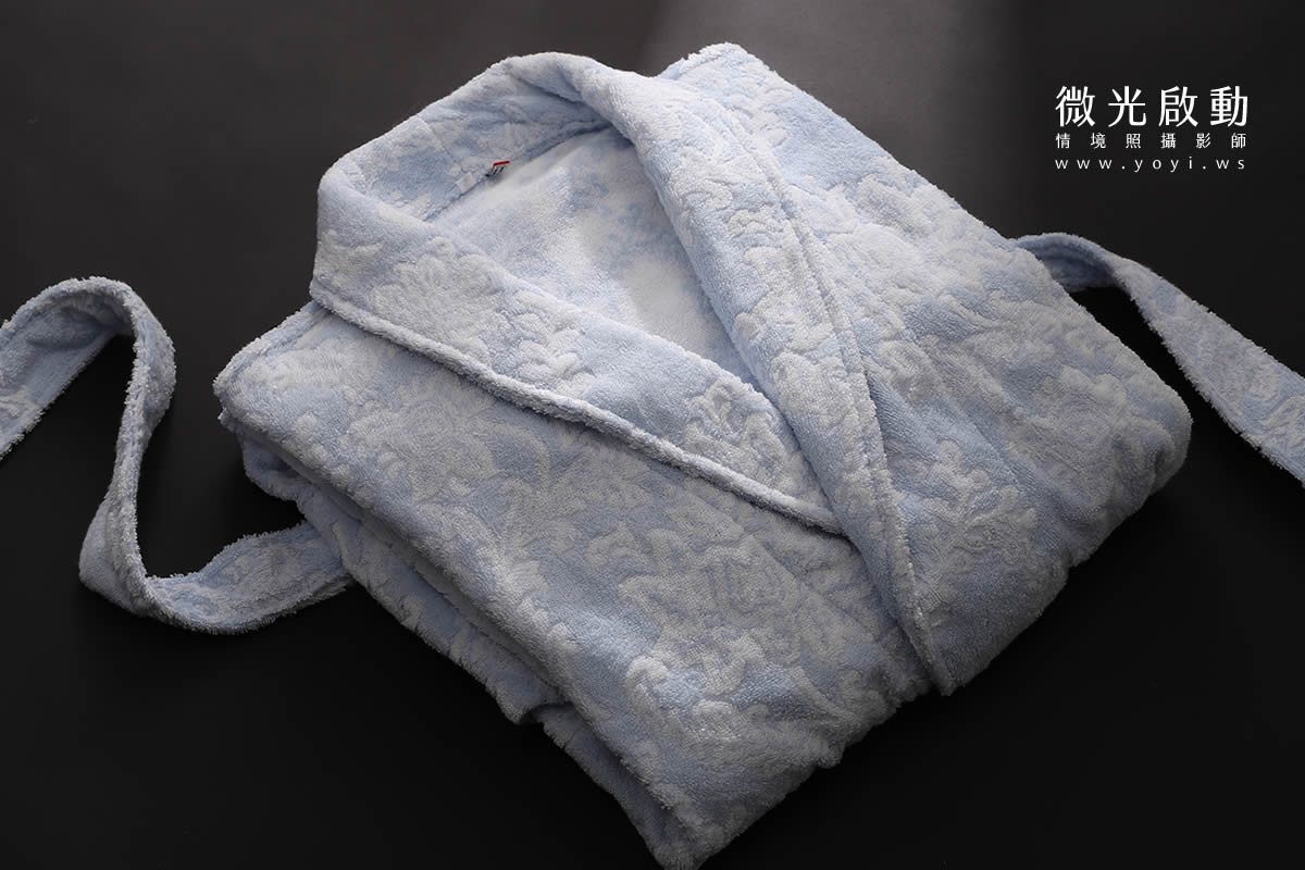 浴袍毛巾商品攝影｜深灰色質感居家沐浴服飾去背攝影｜星紅織品 19