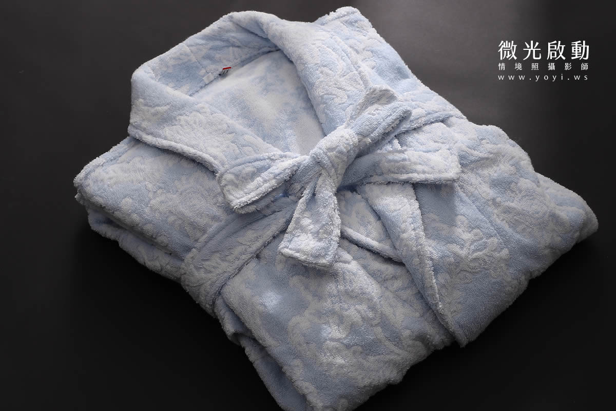 浴袍毛巾商品攝影｜深灰色質感居家沐浴服飾去背攝影｜星紅織品 23