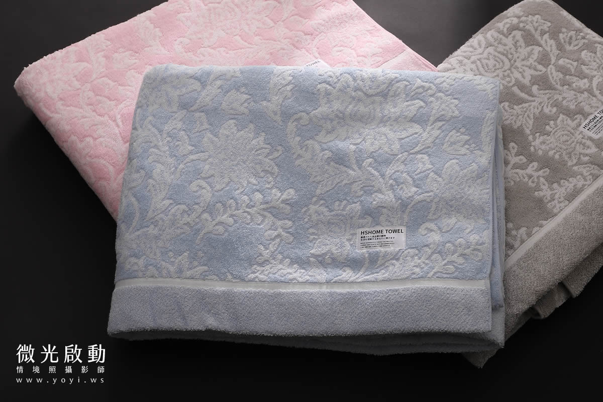 浴袍毛巾商品攝影｜深灰色質感居家沐浴服飾去背攝影｜星紅織品 29