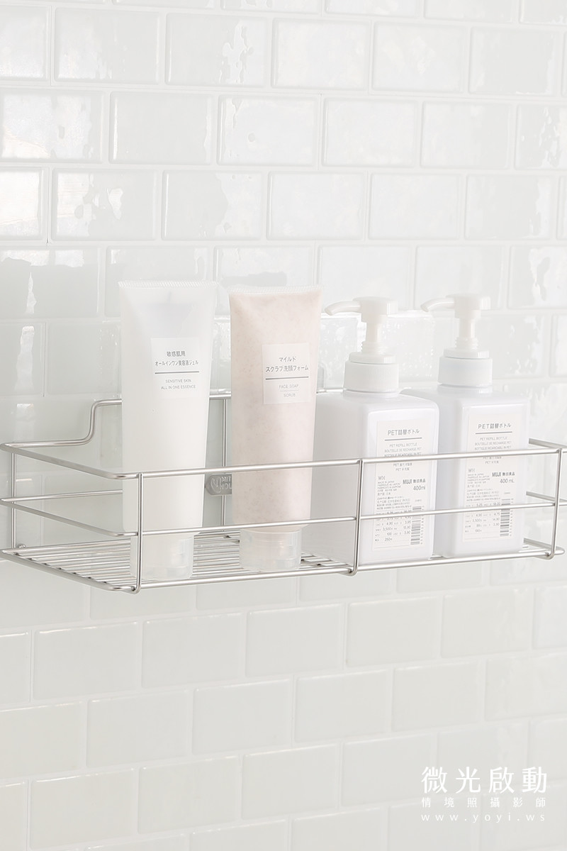 再賀不鏽鋼置物架攝影，無雜亂反光的金屬質感拍攝