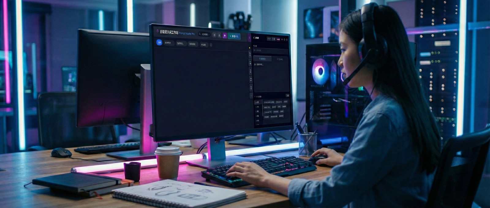 Prompt Master Pro 軟體介面