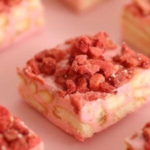 雪花餅的食品攝影