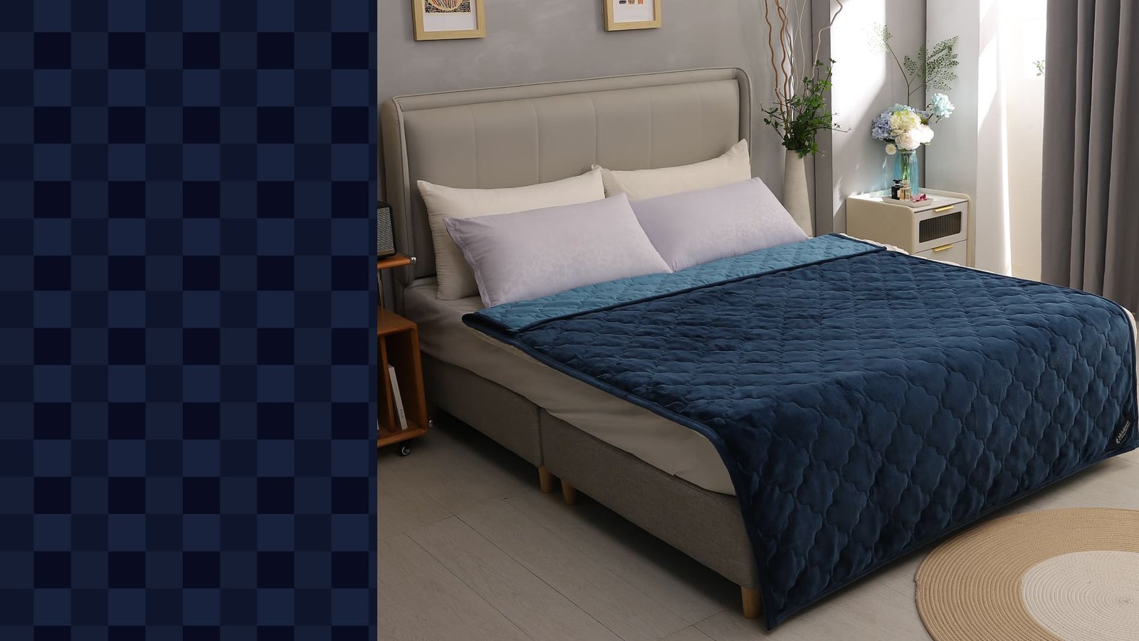 寢具床墊攝影作品_高質感臥室情境佈景_舒適生活攝影師