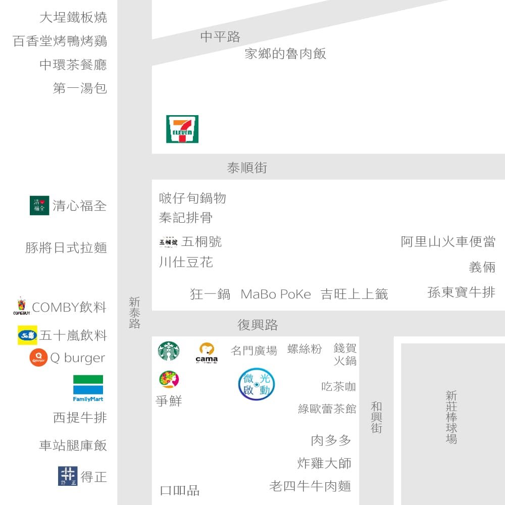 攝影棚週邊美食飲料