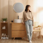 浴室攝影棚景 | 衛浴用品平面拍攝