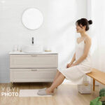 浴室攝影棚景，商業商品攝影，新莊攝影棚