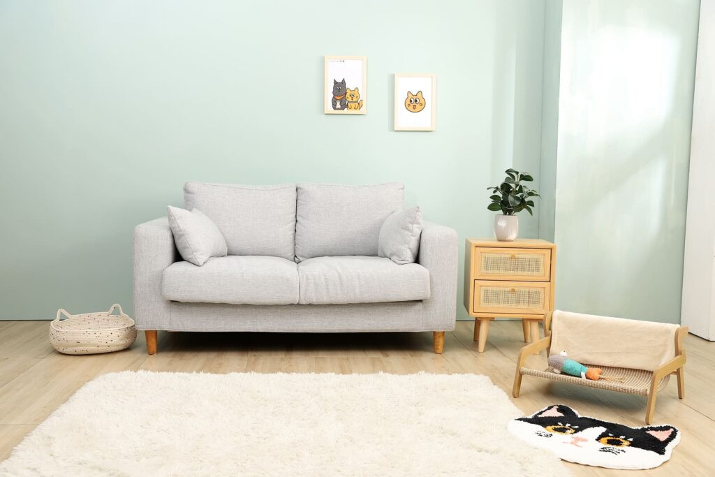 清新客廳 (薄荷綠牆面/寵物)攝影棚