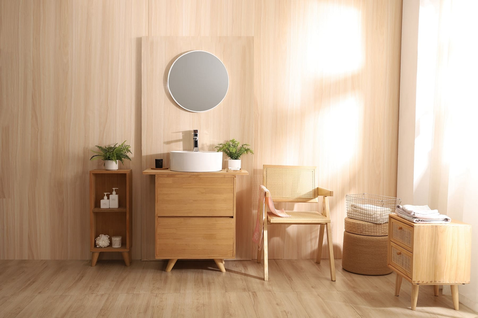 日式侘寂風衛浴